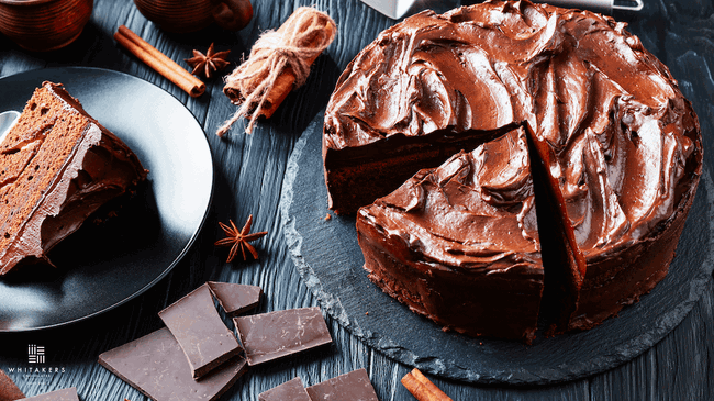 Image of Whitakers Easy Chocolate Fudge Cake Recipe