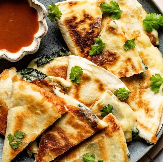 Image of Spinach & Feta Quesadilla