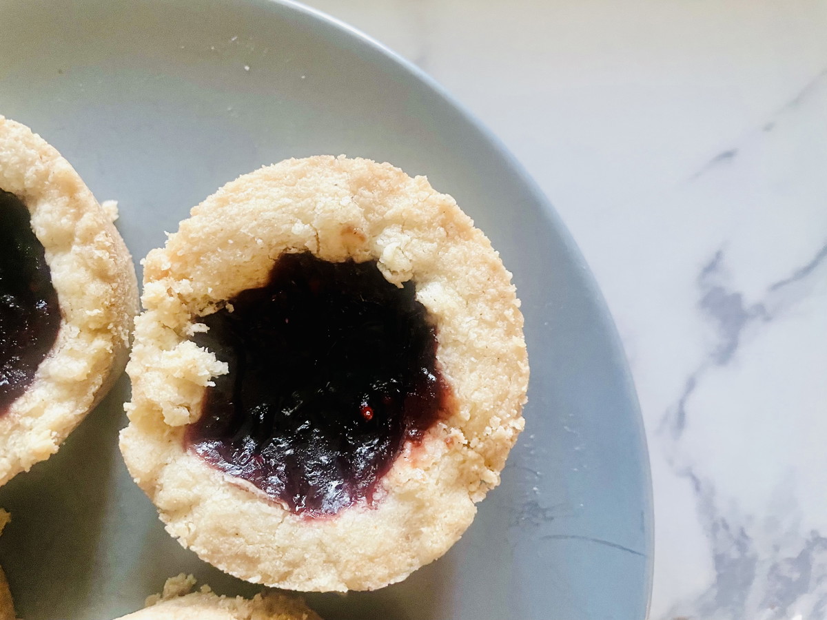 Blueberry Elderberry Tartlets