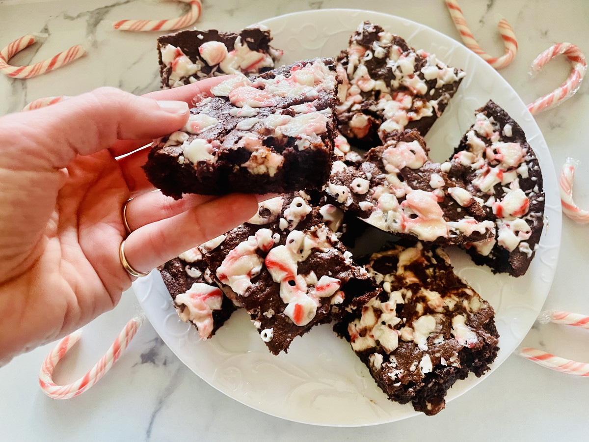 Peppermint Brownies