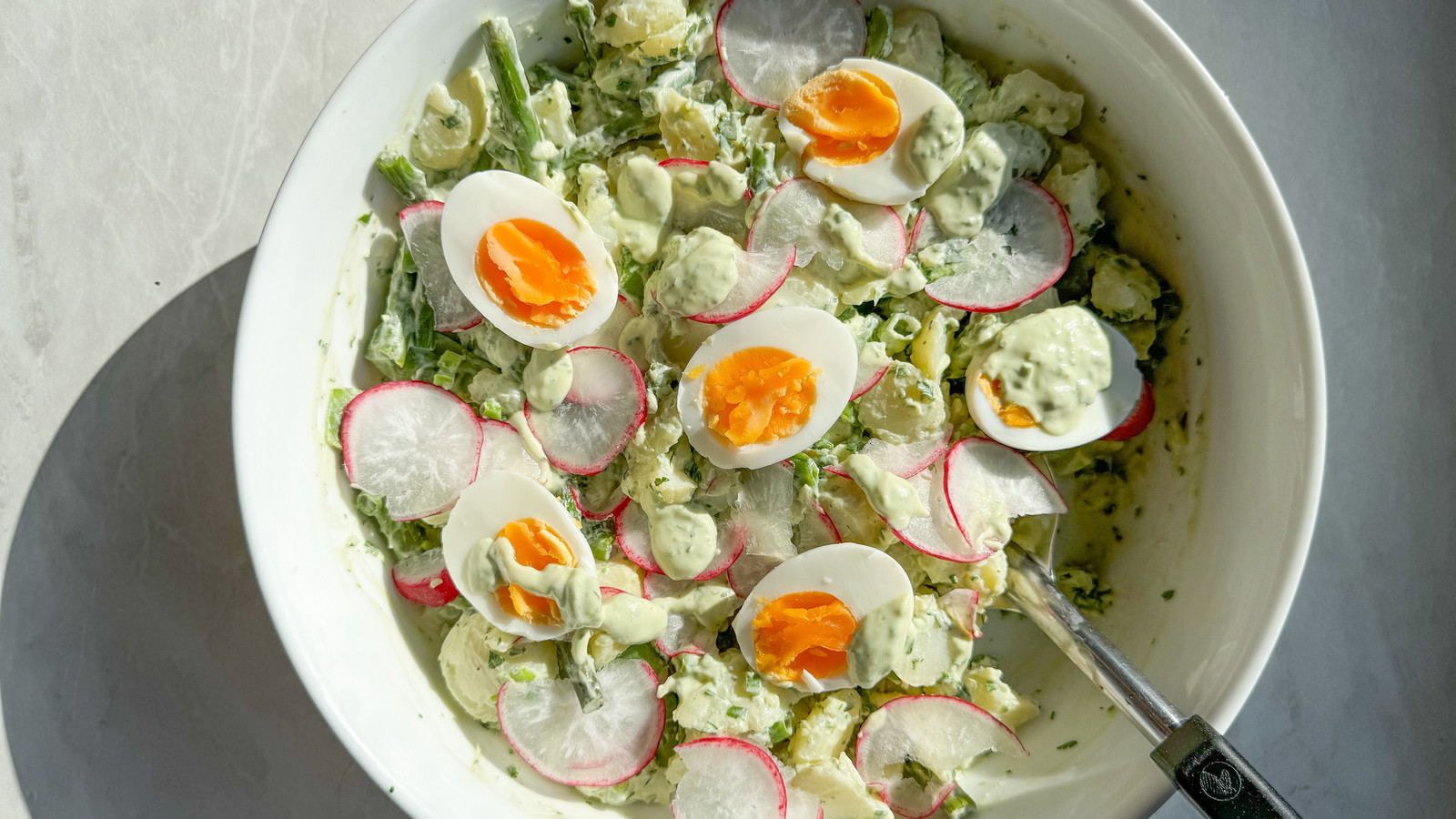 Green Godess Potato Salad-image