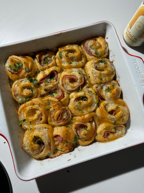 Image of Ham and Swiss Pinwheels