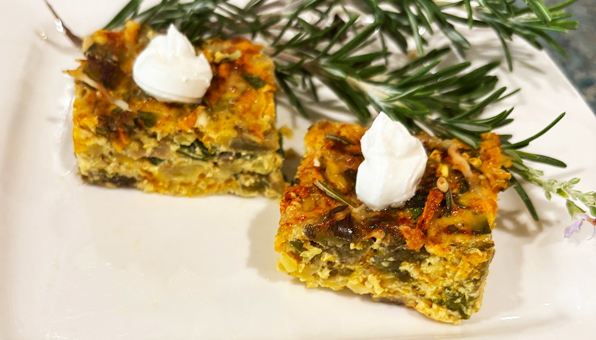 Sue's ʻUlu & Palaʻai Frittata