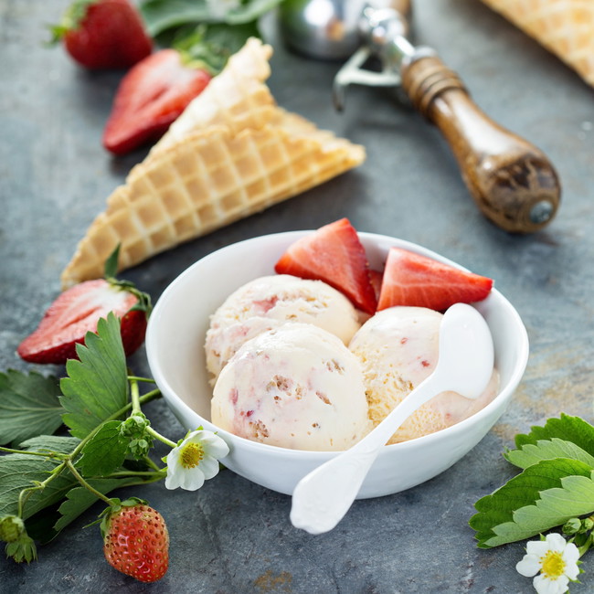 Image of Strawberry Cheesecake Gelato