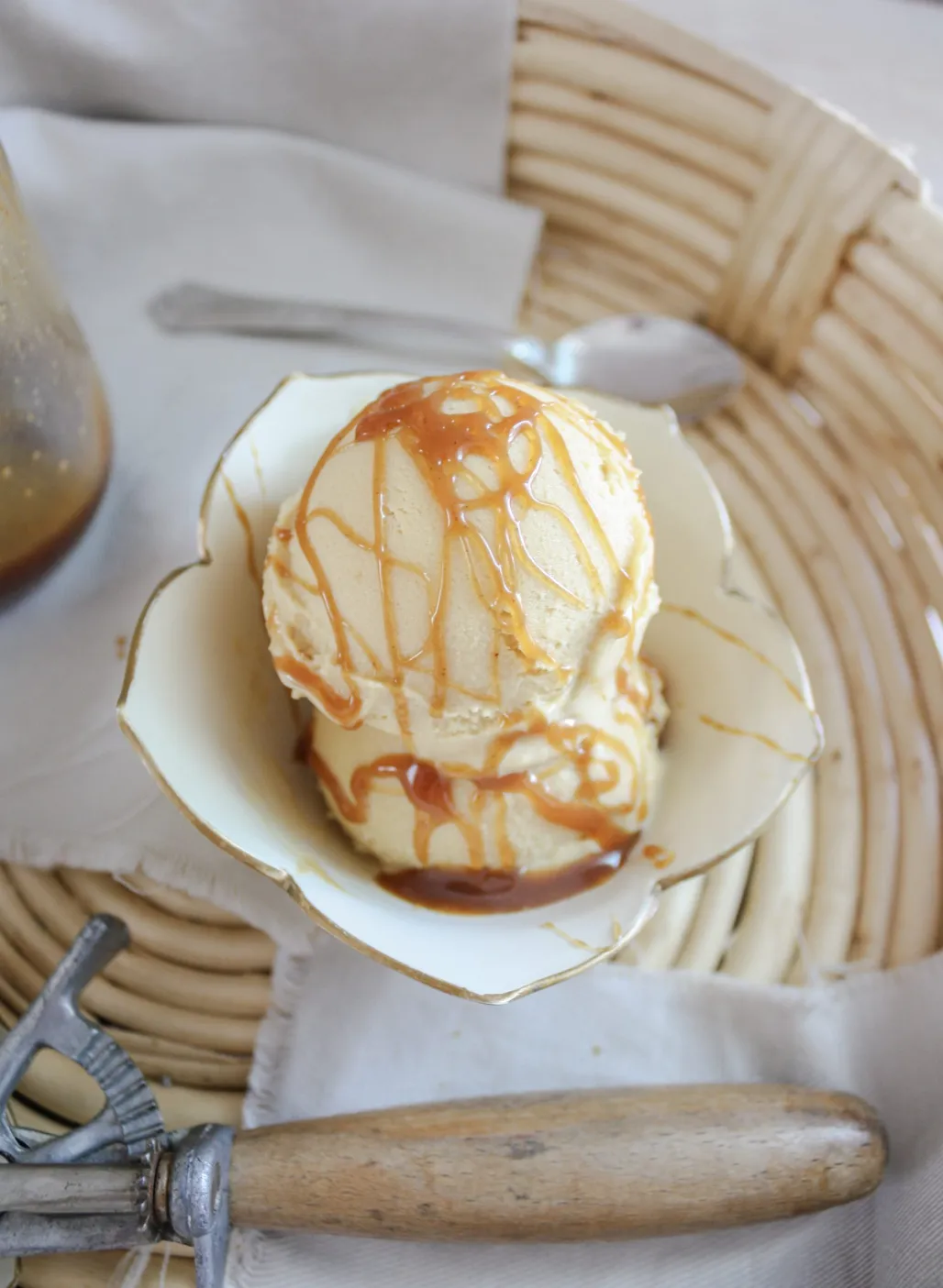 Caramel Egg Gelato