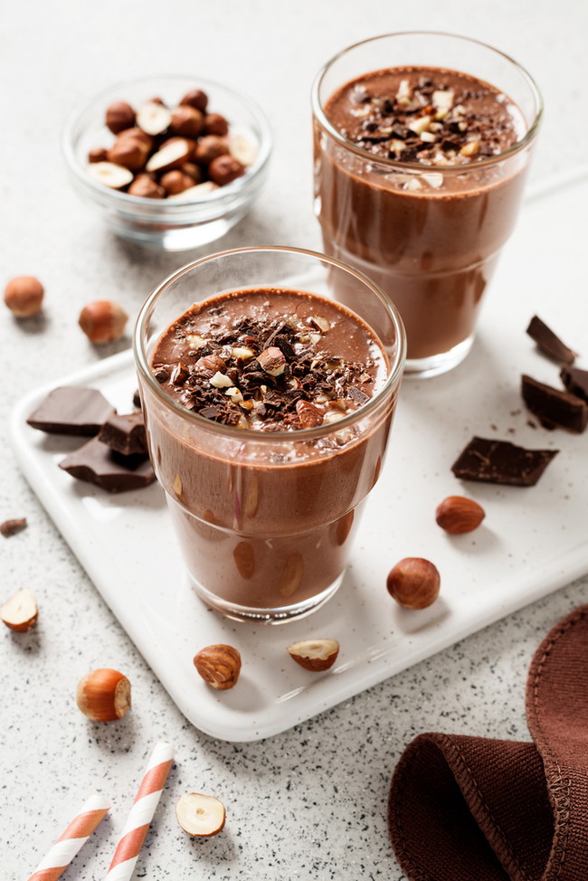 Image of Chocolate-hazelnut Milkshake