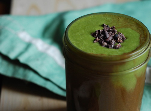 Cacao Matcha Milkshake 