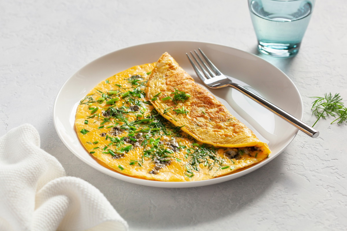 Dill Egg Omelet