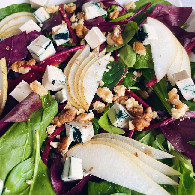 Image of Pear, Walnut & Blue Cheese Salad