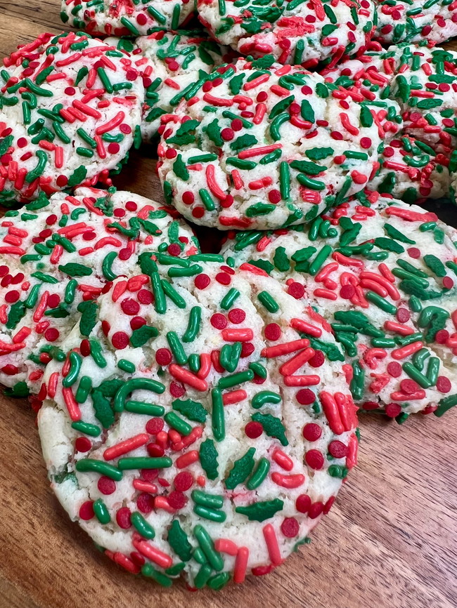 Image of The Easiest, Fun-Filled Christmas Cookie Recipe with Cake Mix (Perfect for Kids!)