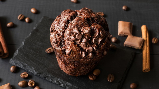 Image of Grain-Free Chocolate Collagen Banana Muffins Recipe