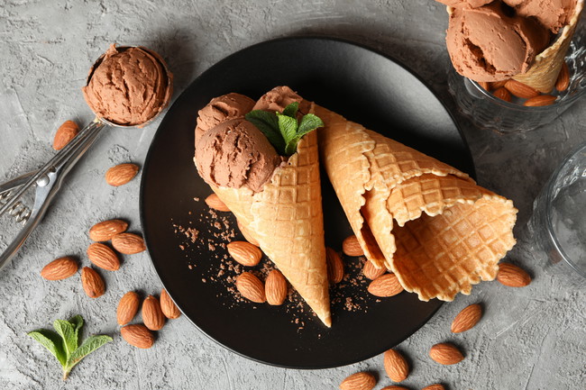 Almond Chocolate Protein Sorbet