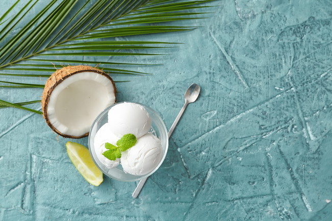 Image of Coconut Lime Protein Sorbet