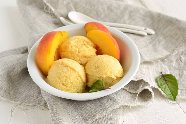 Peach Melba Magic