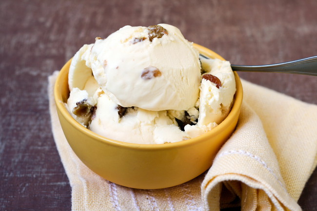 Image of Rum Raisin Ice Cream