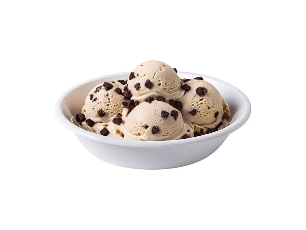 Vanilla Ice Cream With Chocolate Chips