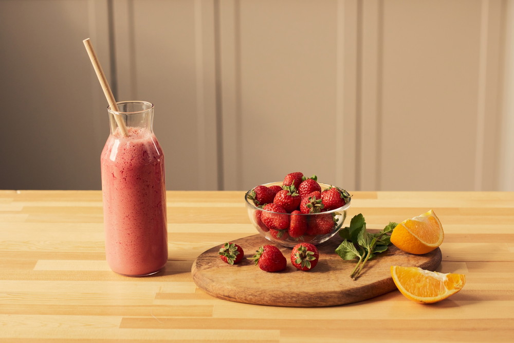 Strawberry-orange Creme Smoothie