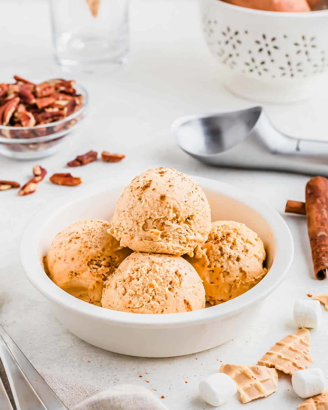 Image of Sweet Potato Pie Ice Cream 