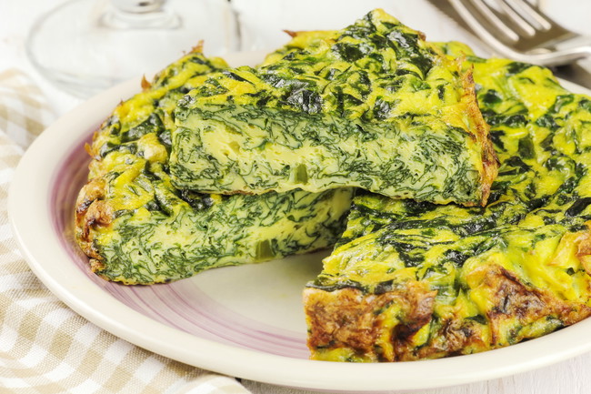 Image of Swiss Chard Egg Frittata