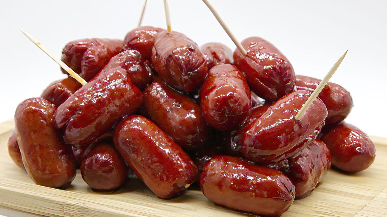 Image of Saucisses cocktail épicées du Guerrier dans le sirop d'érable