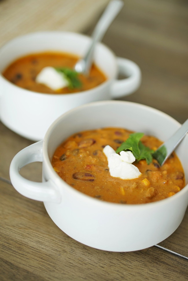 Image of Creamy Turkey Chili