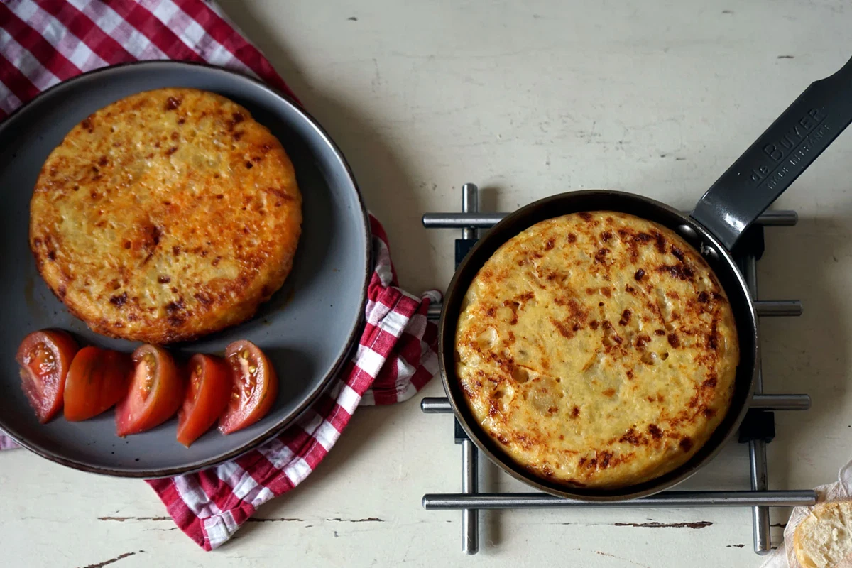 Tortilhas de batata individuais: o clássico com uma apresentação especial