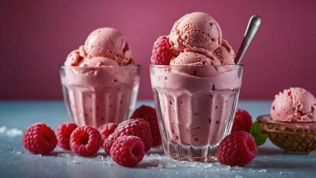 Image of Lite Raspberry Ice Cream