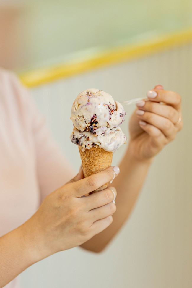 Image of Jelly & Peanut Butter Ice Cream