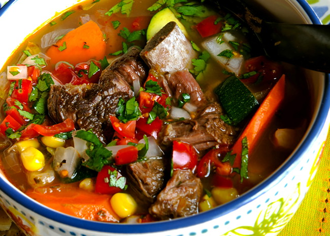 Image of Caldo de Bisonte (Bison Soup)