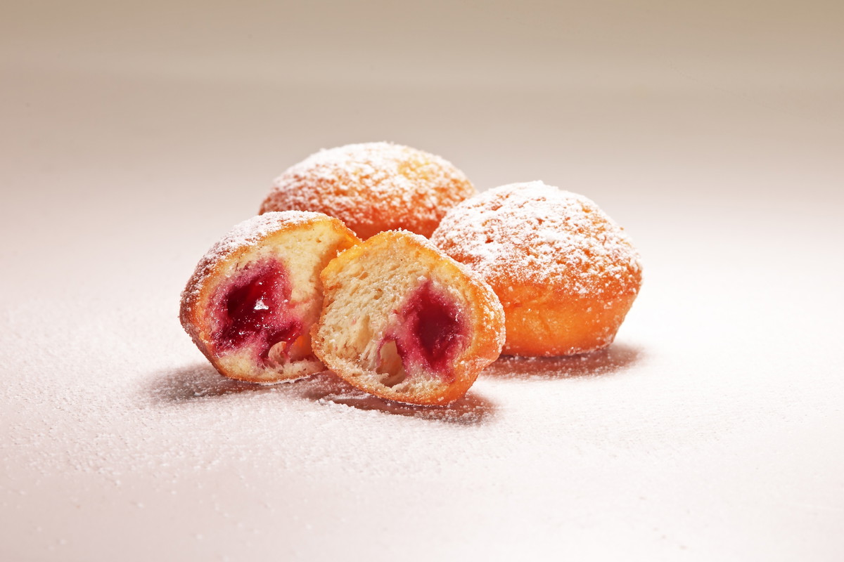 Jelly Stuffed Muffins