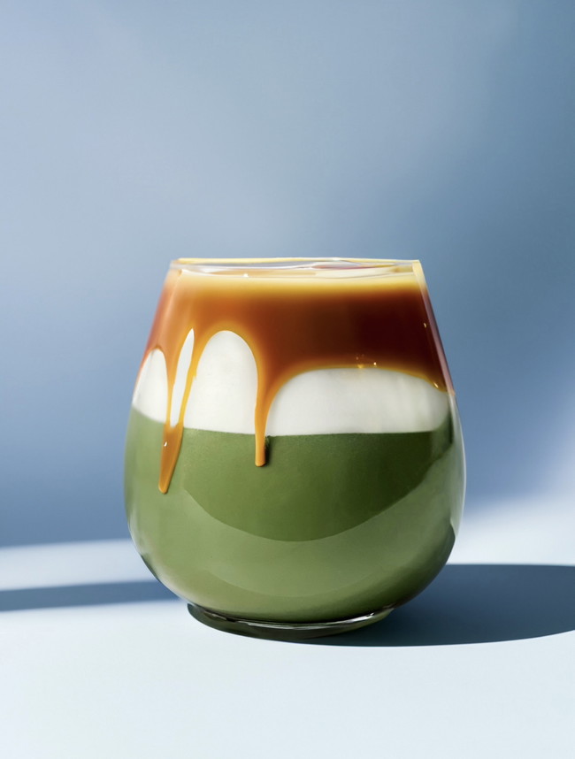 Image of Salted Caramel Matcha Latte