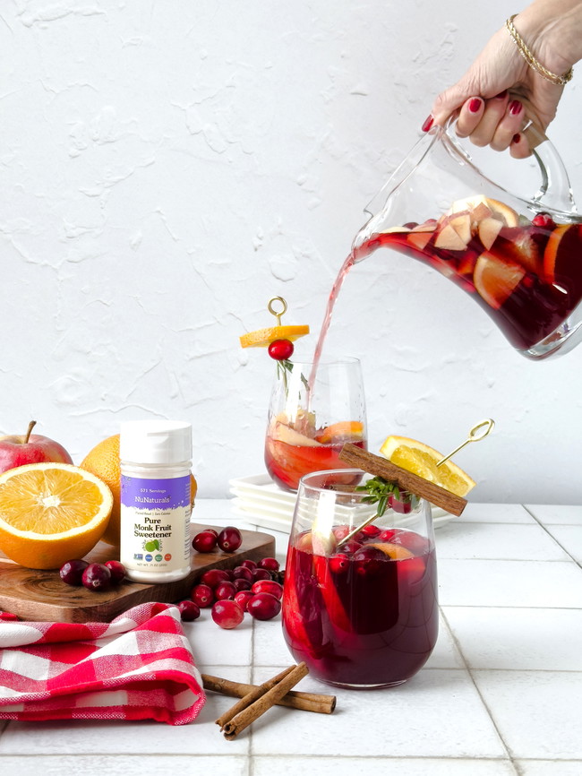 Image of Spiced Cranberry Citrus Mocktail