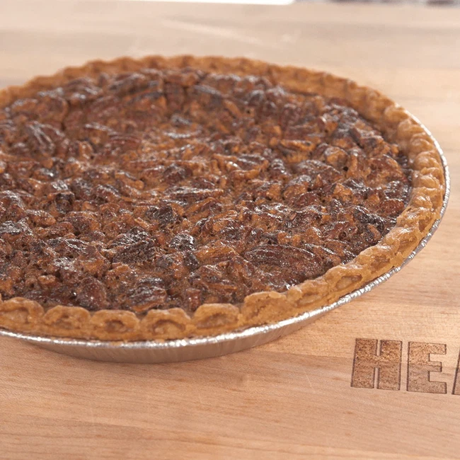 Smoked pecan pie