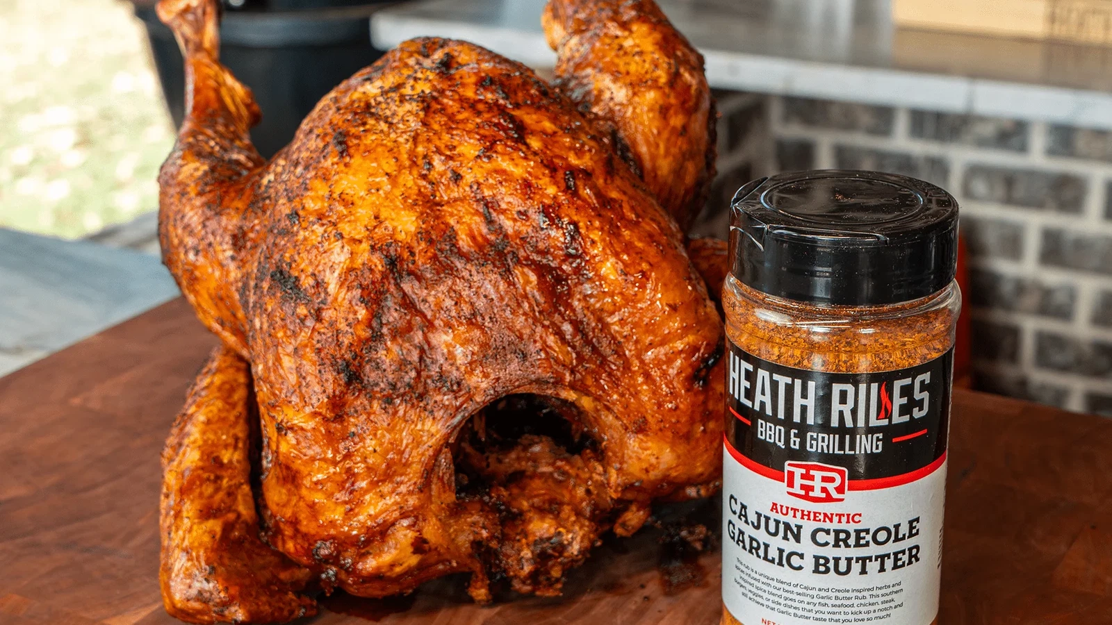 Image of Deep Fried Cajun Turkey With a Cajun Creole Injection  