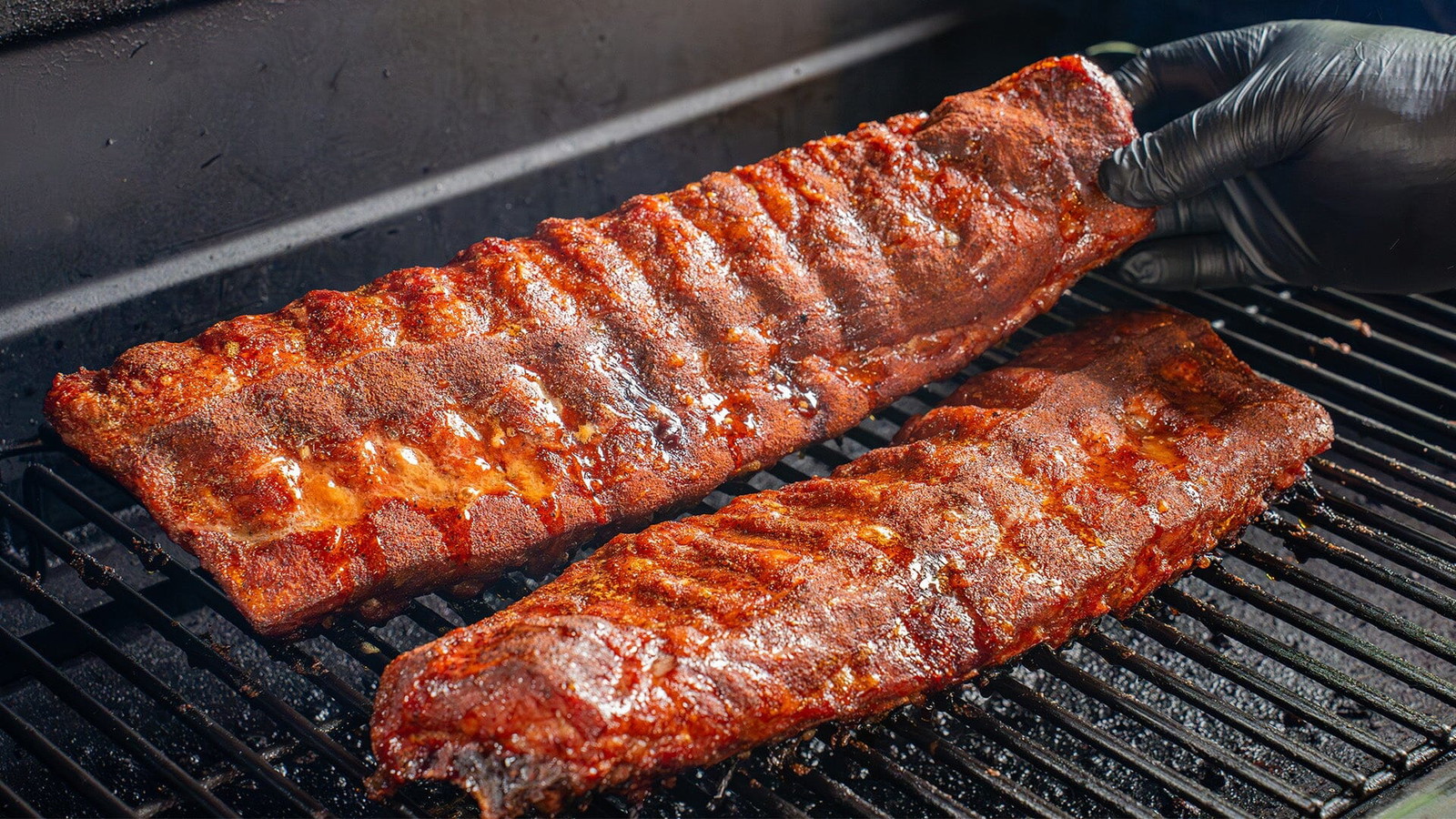 Image of Pineapple Upside Down Ribs on the Traeger Ironwood XL