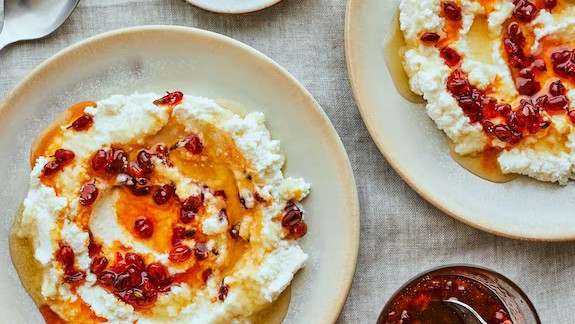 Image of Fromage ricotta au miel et à l'argousier