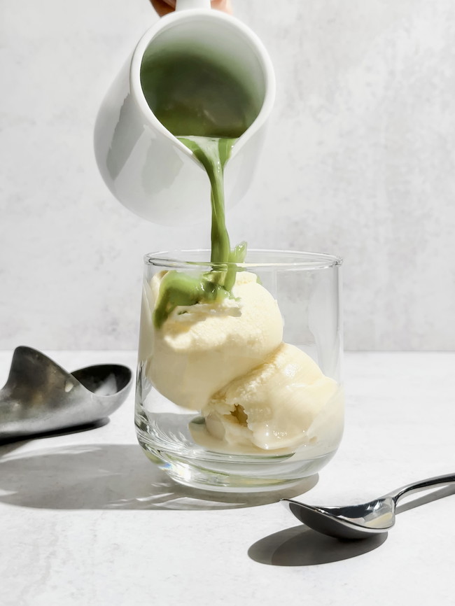 Image of Matcha Affogato: The Perfect Fusion of Matcha and Ice Cream 🍵🍦✨