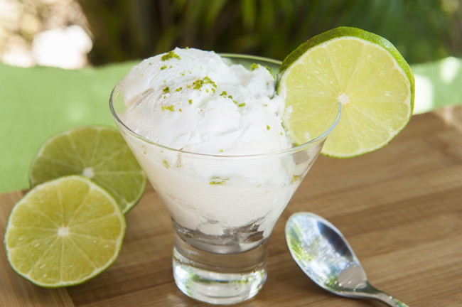 Image of Coconut Lime Sorbet