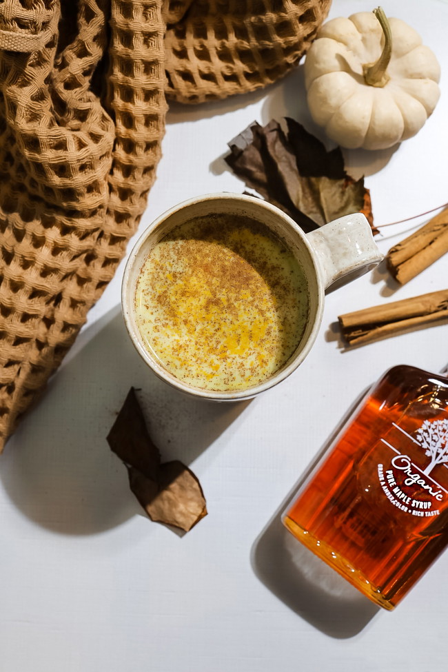 Image of πβ¨ Cozy Fall Spice Matcha Latte Recipe π΅π