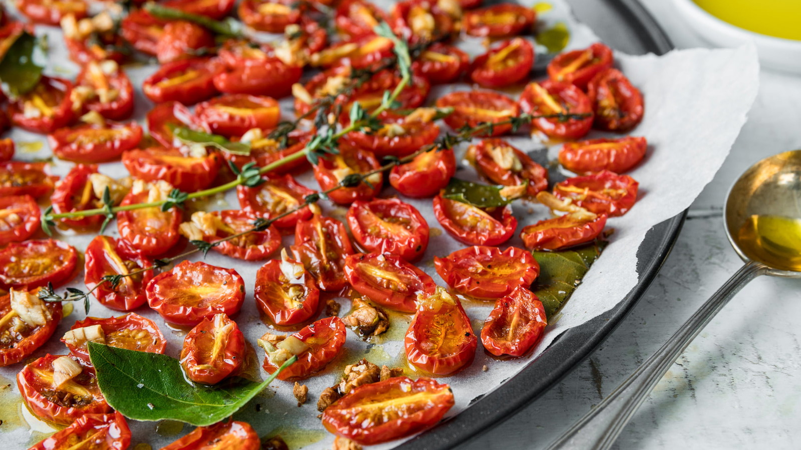 Image of Tomates confites à la caméline