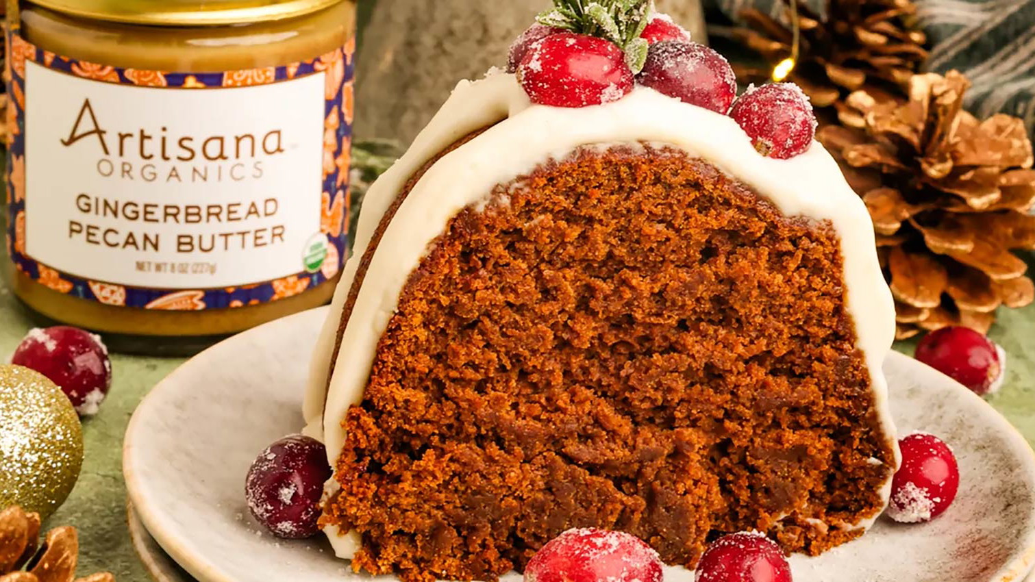 Image of Gingerbread Pecan Bundt Cake