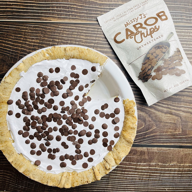 Image of CAROB PUDDING PIE