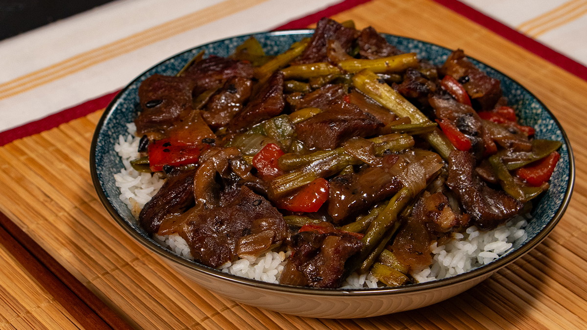 Amazing Beef and Black Bean Sauce