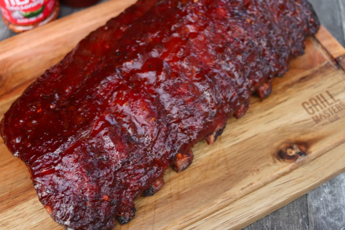 Sweet Heat Smoked Baby Back Ribs