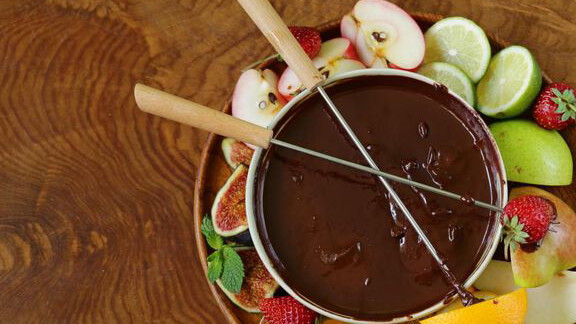 Image of Chocolate Bourbon Fondue