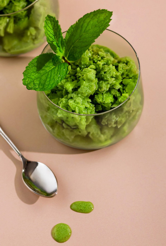 Image of π΅ Chill Out with Matcha Granita: A Perfect Summer Treat πβ¨