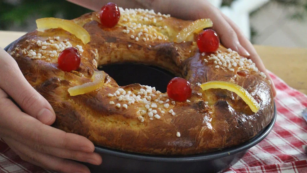 Image of Roscón de brioche de Reyes