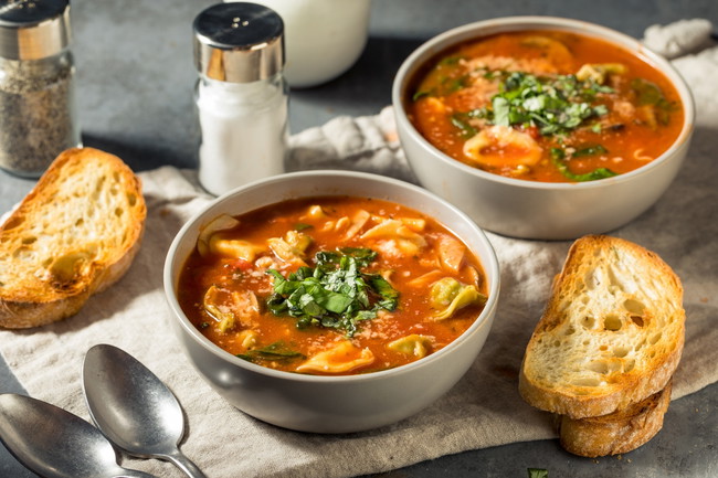 Image of Holiday Hearth Tortellini Soup