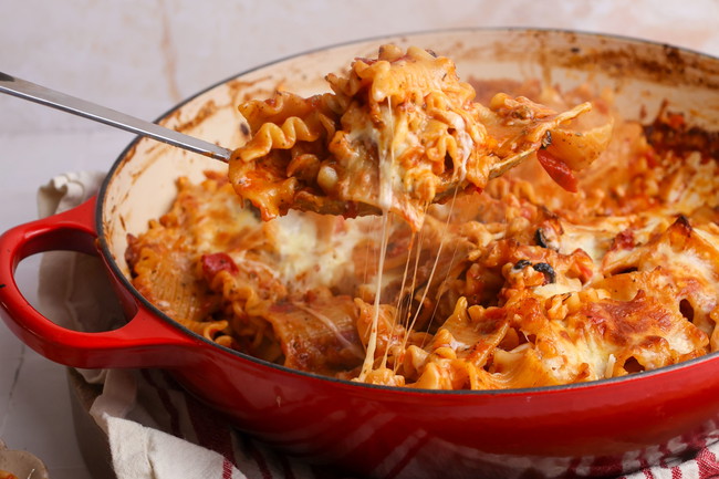 Image of Baked Puttanesca Pasta