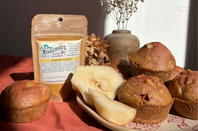 Image of Liquid Gold Pear Muffins
